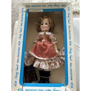 Vintage Shirley Temple Doll 11.5" 1983 Susanna Of The Mounties By Ideal With Flo